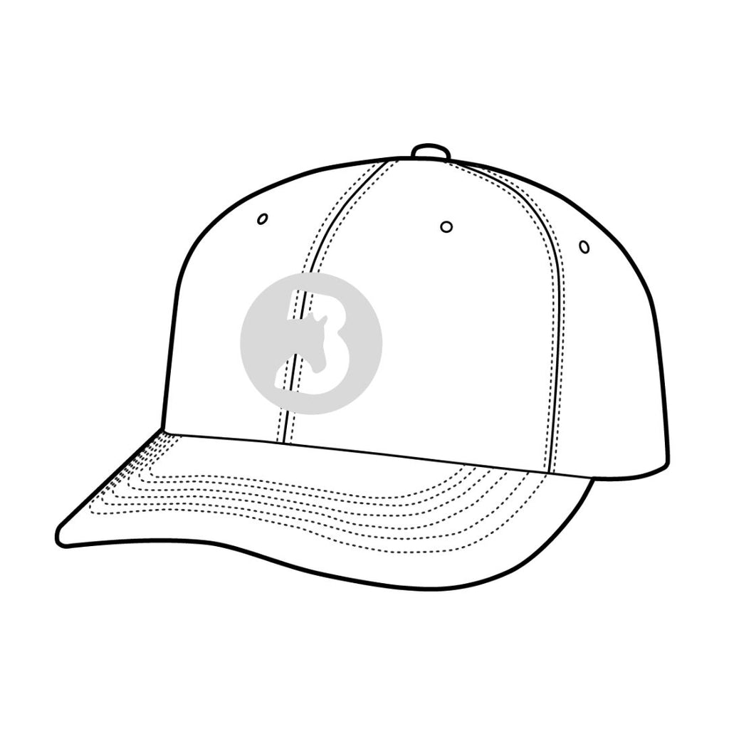 Dessin casquette Basanne équitation 