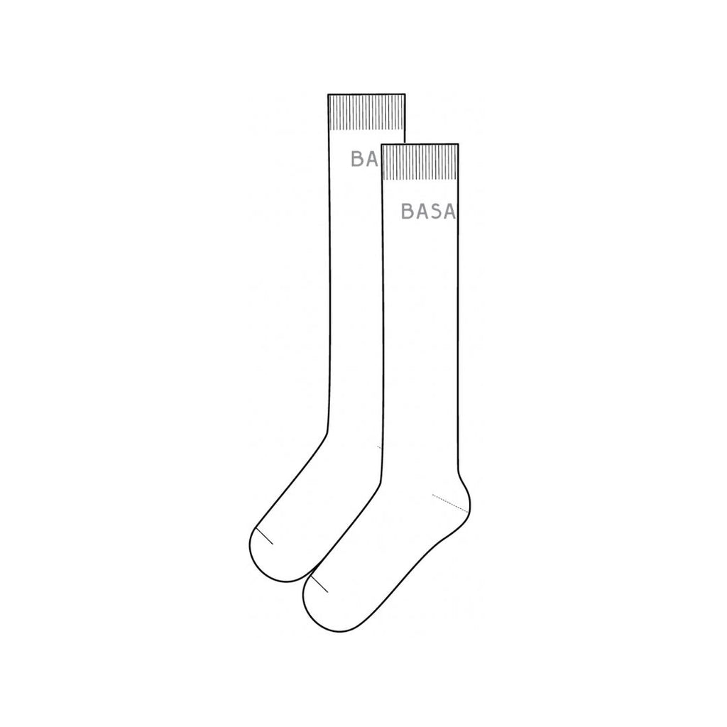 Dessin chaussettes équitation cheval Basanne 