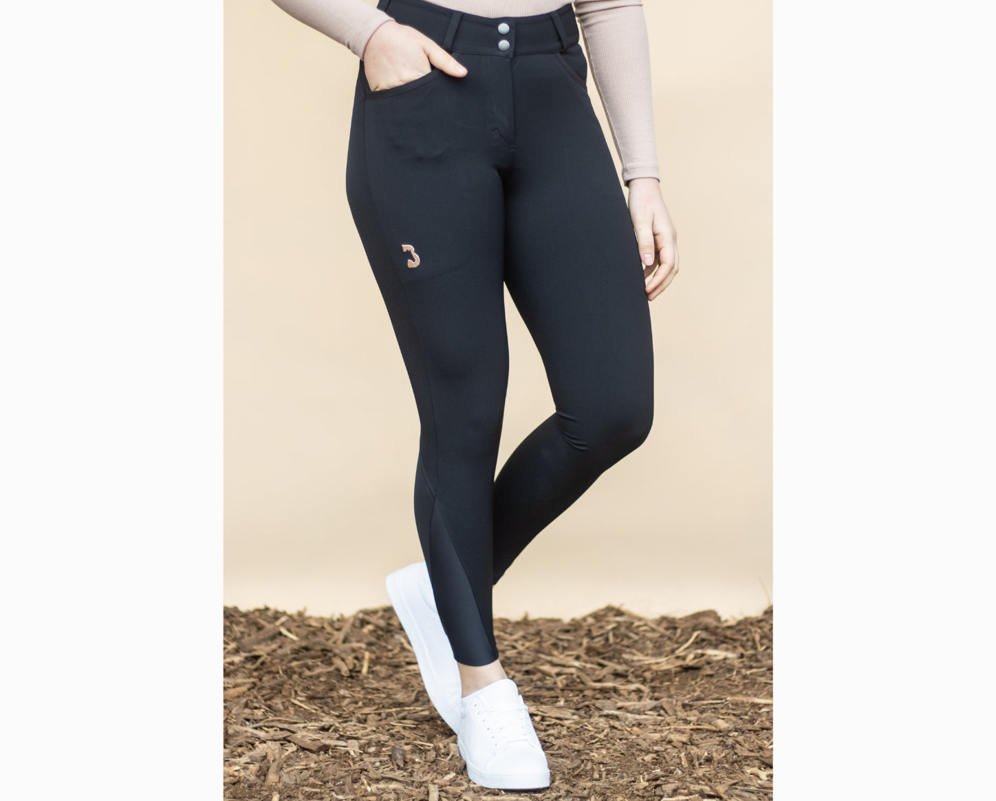 Pantalon équitation femme basanes en silicone Micro Silikon - Elt