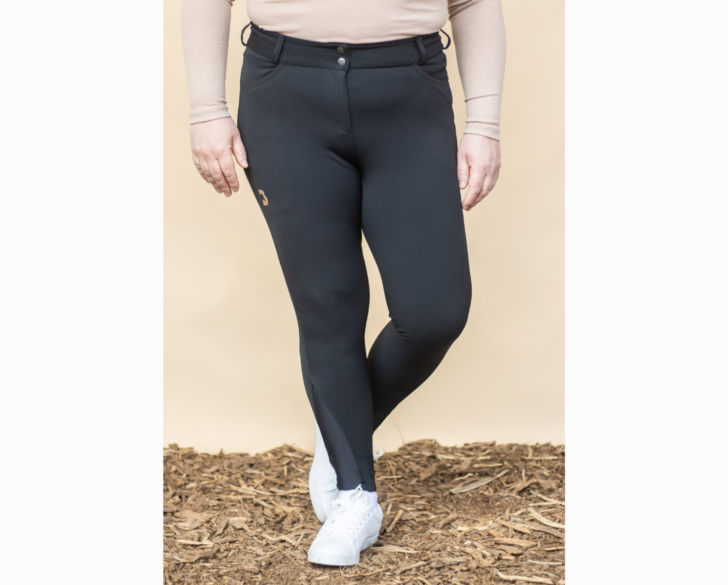 Pantalon équitation femme basanes en silicone Micro Silikon - Elt
